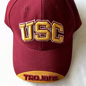 USC Trojans Vintage‎ Twins Enterprise Wool Blend Embroidered Cap Strapback Hat